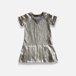 MISS BLUMARINE Grey Dress - 6 years