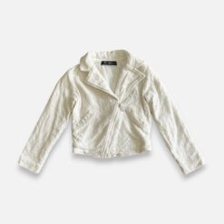 MISS BLUMARINE White Jacket - 6 years