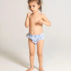 SANDBAR Blue Swim Diaper - 6 months/9 months/12 months/18 months/2 years/3 months