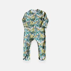 HUNTER + BOO White & Green Pyjamas - 2 years/3 years