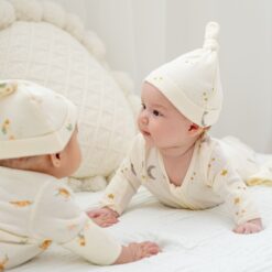 LE PETIT SOCIETY Off-white & Gold Set - 1 month/3 months