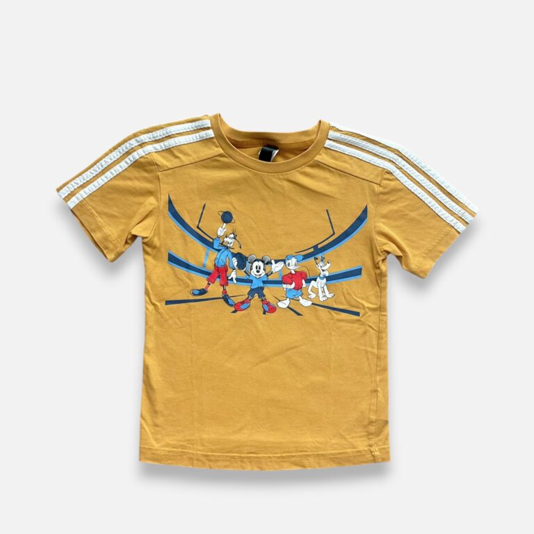 ADIDAS,DISNEY Yellow Tshirt - 3 years/4 years