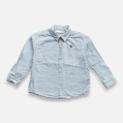 ZARA Blue & Green Shirt - 4 years
