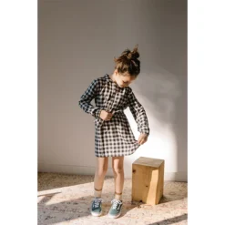 BUHO Black, Grey & White Dress - 3 years