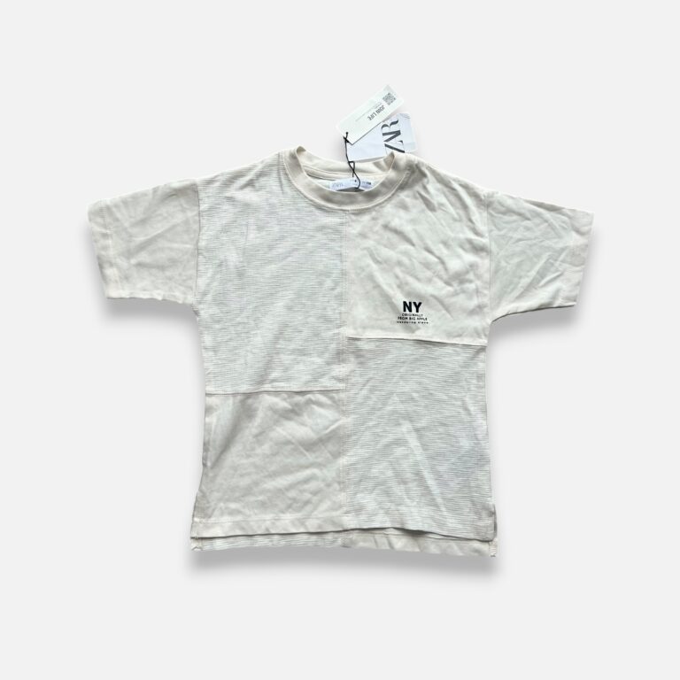 ZARA Off-white Tshirt - 6 years