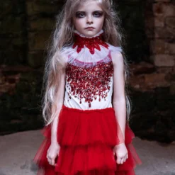 TUTU DU MONDE Red & Beige Dress - 5 years/6 years