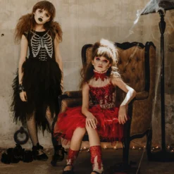 TUTU DU MONDE Red & Beige Dress - 5 years/6 years