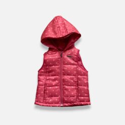 DKNY Red Fleece Jacket - 4 years