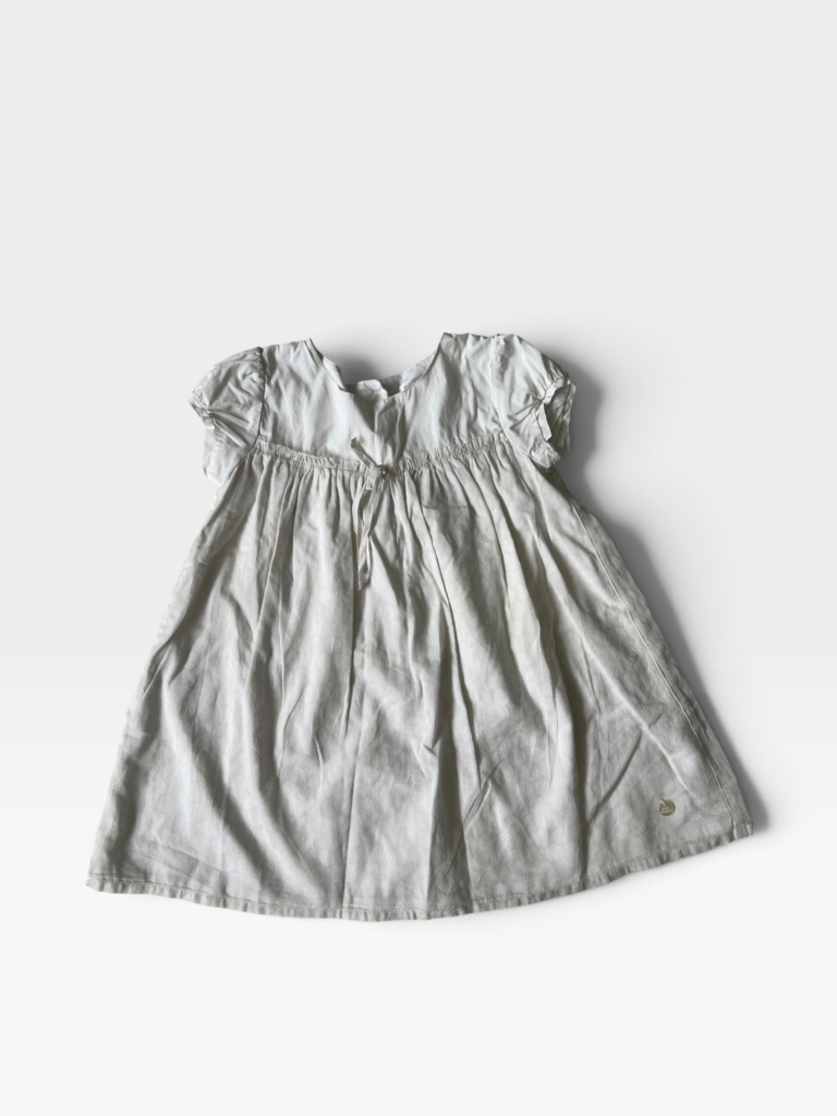 PETIT PATAPON White Dress - 18 months/2 years