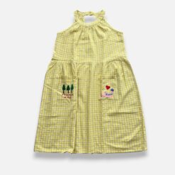 LIMITED DOUDOUD Yellow & Beige Dress - 8 years/9 years/10 years