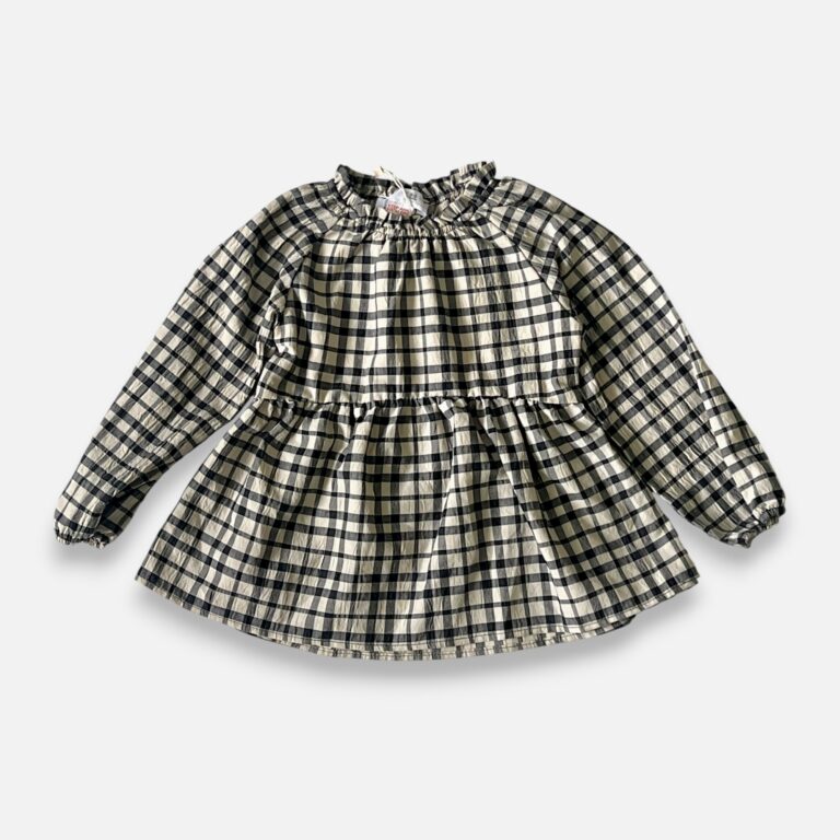 ZARA Black & Off-white Dress - 2 years/3 years