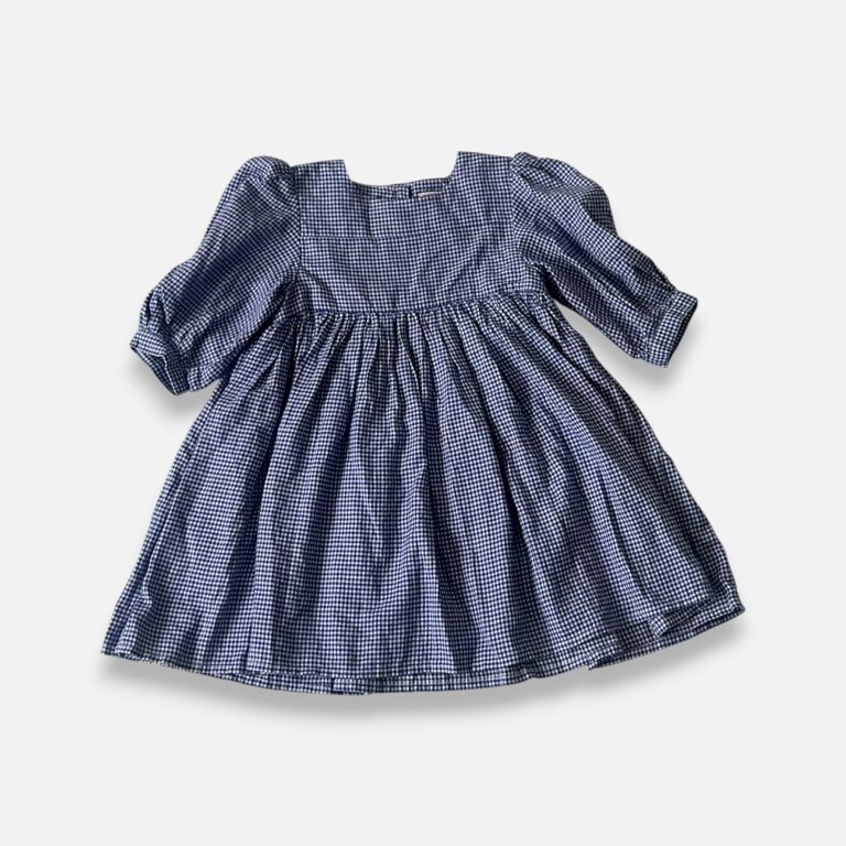 MORLEY Blue & White Dress - 2 years