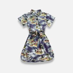 CREWCUTS Yellow, Blue & Green Dress - 7 years