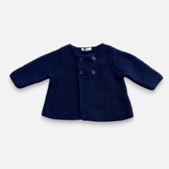 BOUTCHOU Blue Cardigan - 1 month
