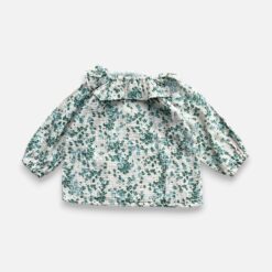 FRANGIN FRANGINE Beige, Blue & Green Blouse - 2 years
