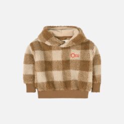 OII Brown & Beige Hoodie - 4 years/5 years