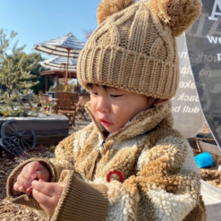 OII Brown & Beige Hoodie - 4 years/5 years
