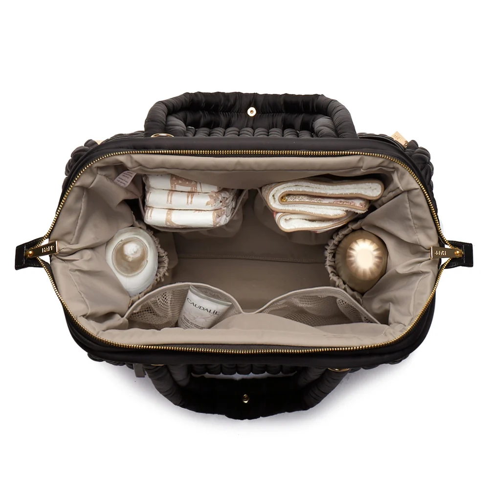HAPP Black Diaper Bag - TU