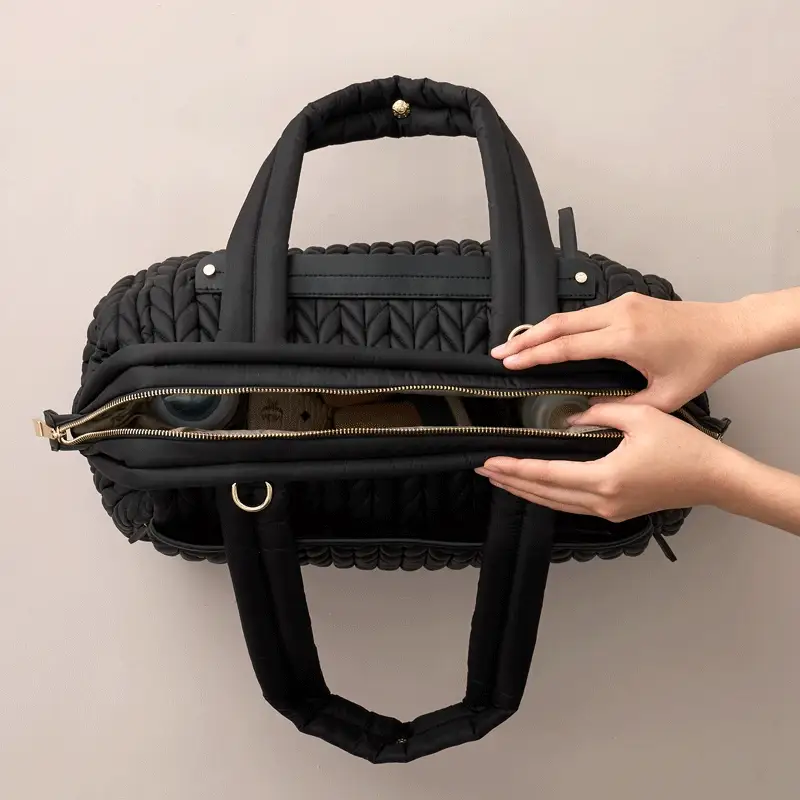 HAPP Black Diaper Bag - TU