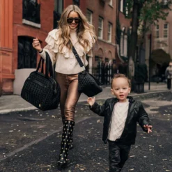 HAPP Black Diaper Bag - TU