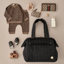 HAPP Black Diaper Bag - TU