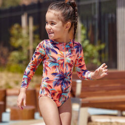 FUNKITA Orange Uv Swimsuit - 18 months/2 years