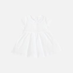 LE PETIT SOCIETY White Dress - 9 months/12 months
