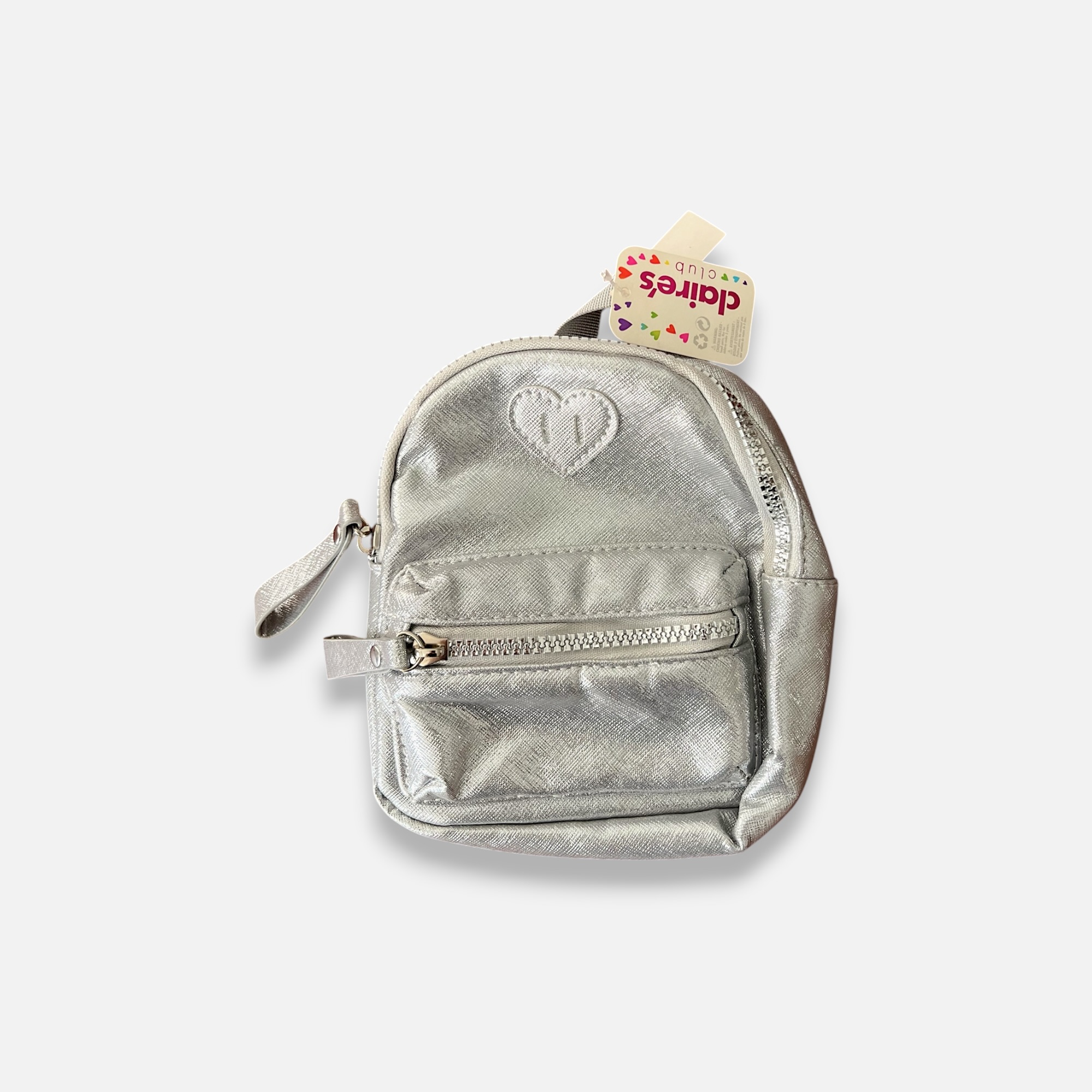 CLAIRE'S CLUB Glitter & Silver Bag - TU