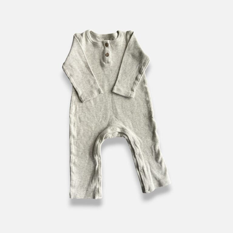 KAIYA ANGEL Grey Jumpsuit - 9 months/12 months