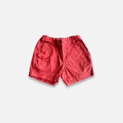 CHATEAU DE SABLE Red Shorts - 12 months