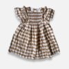 ZARA Brown & White Dress - 2 years/3 years