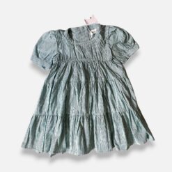 MORLEY Green & White Dress - 4 years