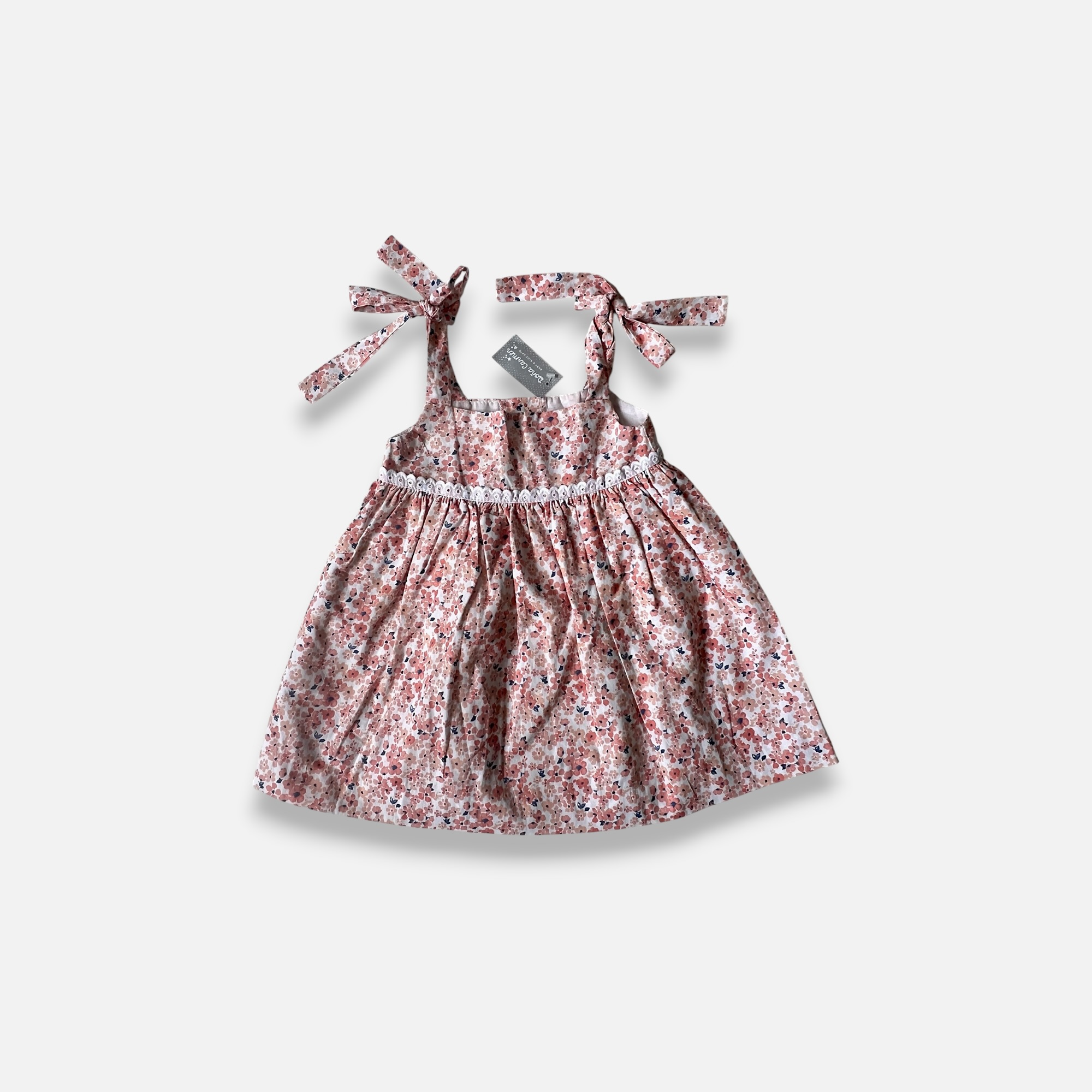 DONA CARMEN Pink Dress & Bloomer - 3 years