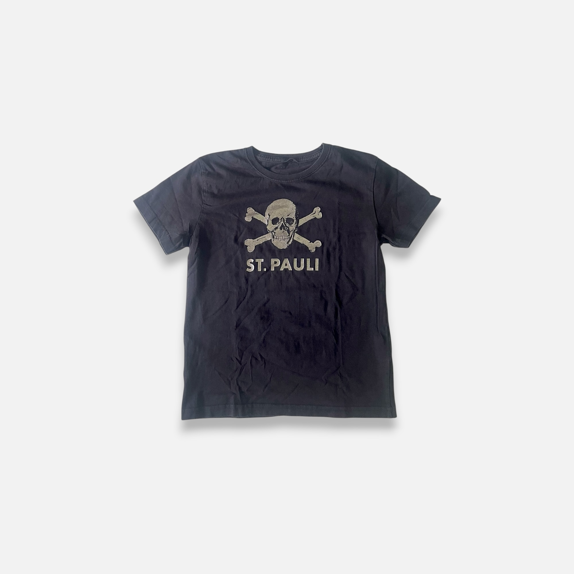 ST PAULI Black Tshirt - 9 years/10 years