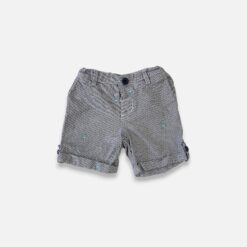 GINGERSNAPS Blue & White Shorts - 12 months