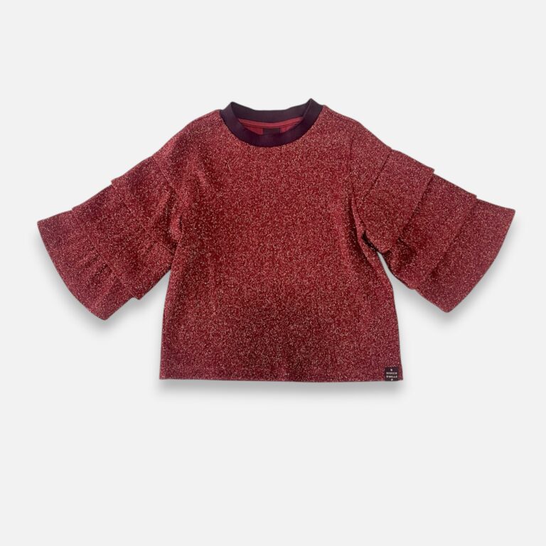 SCOTCH & SODA Red & Glitter Tshirt - 8 years