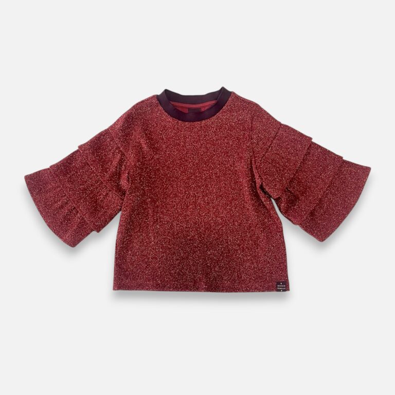 SCOTCH & SODA Red & Glitter Tshirt - 8 years