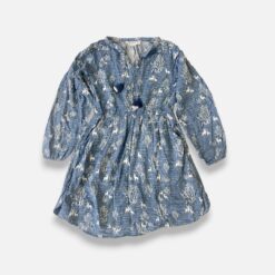 CHATEAU DE SABLE Blue Dress - 6 years