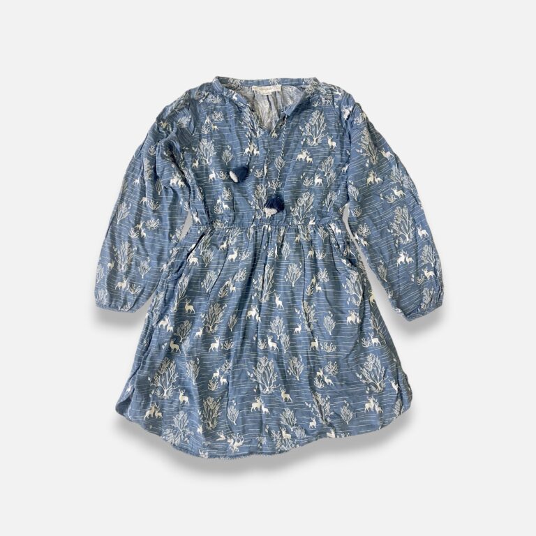 CHATEAU DE SABLE Blue Dress - 6 years