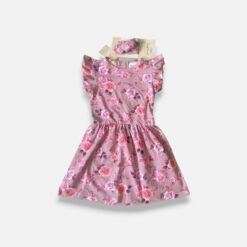 SNUGGLE HUNNY Pink Dress & Headband - 4 years