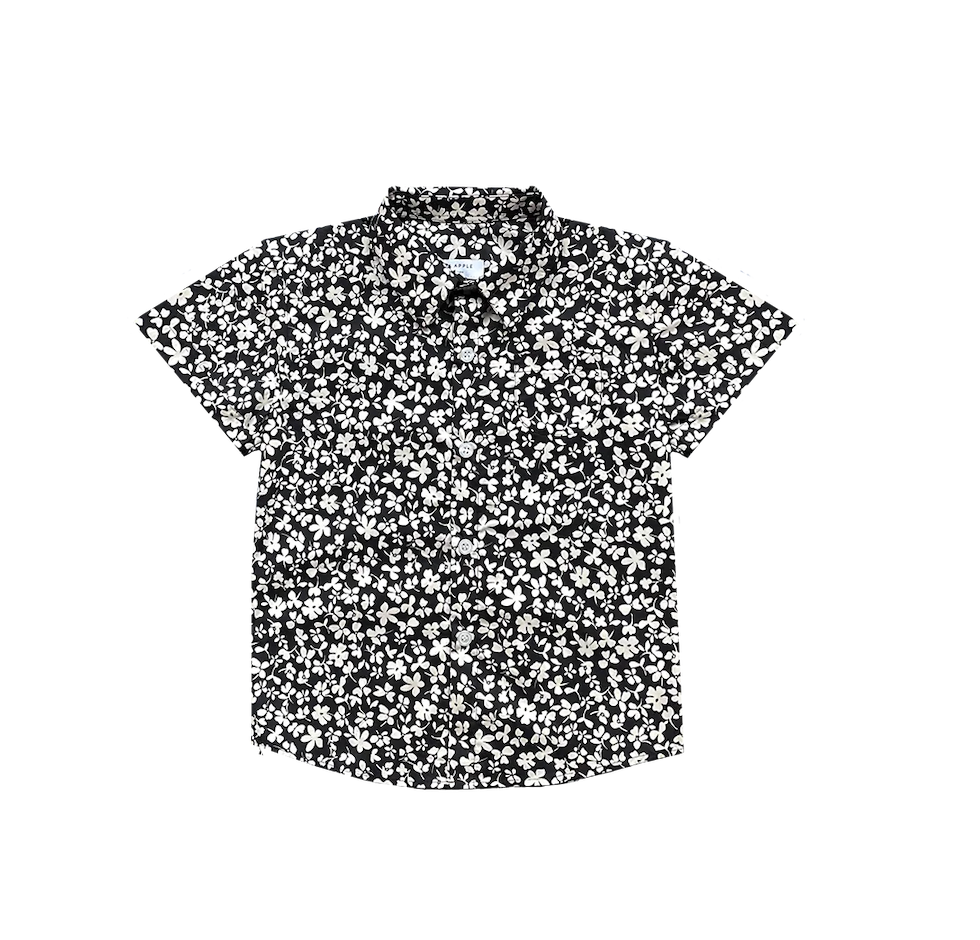 SEA APPLE Black & White Shirt - 8 years
