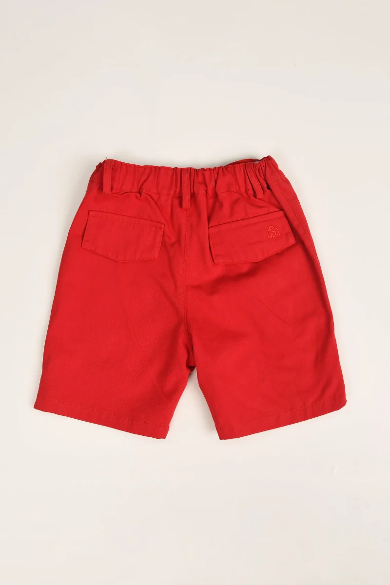 THE ELLY STORE Red Shorts - 8 years