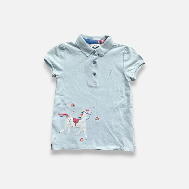 JOULES Blue Polo - 7 years/8 years