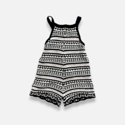 ZARA Beige & Black Romper - 2 years/3 years