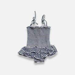 SEED Blue & White Dress & Bodysuit - 3 months/6 months