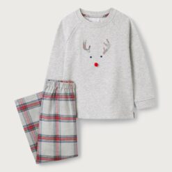 THE LITTLE WHITE COMPANY Grey Pyjamas - 5 years/6 years