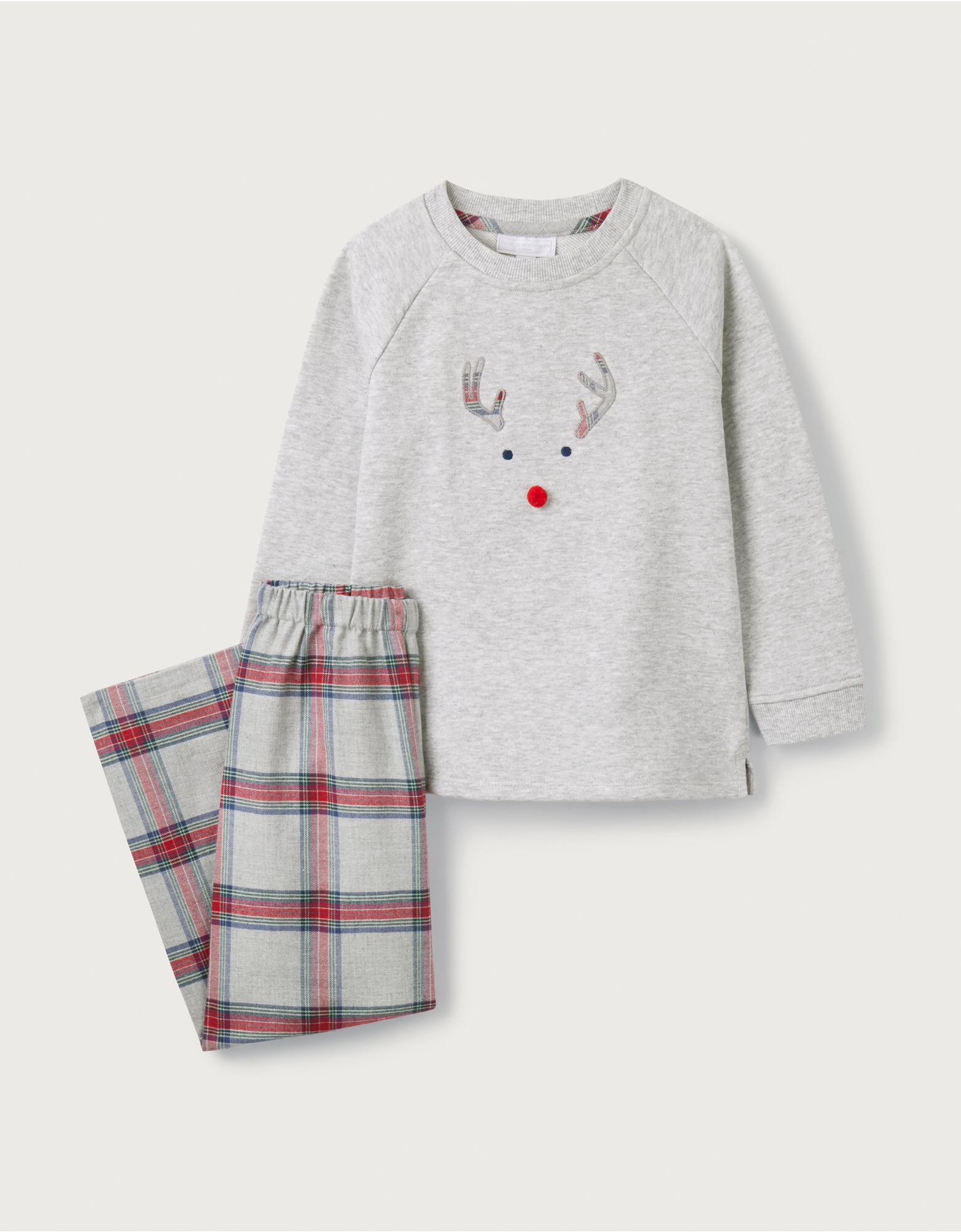 THE LITTLE WHITE COMPANY Grey Pyjamas - 5 years/6 years