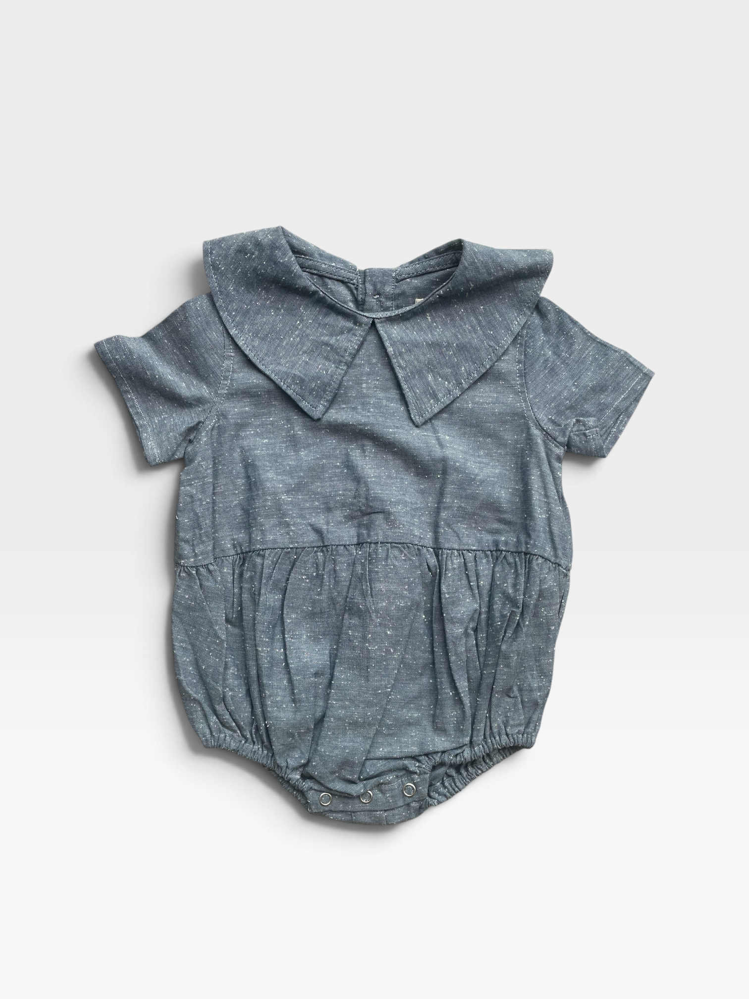 LOIR PARIS Blue Romper - 6 months/9 months/12 months