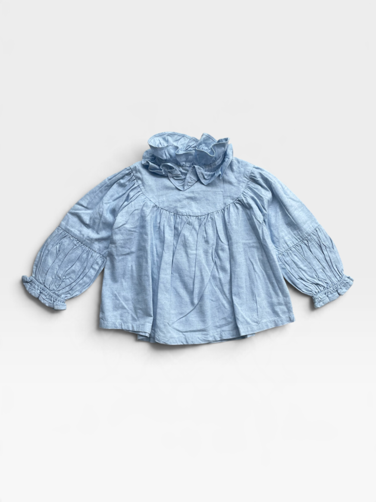 LOIR PARIS Blue Blouse - 4 years