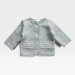 CYRILLUS Grey Cardigan - 9 months
